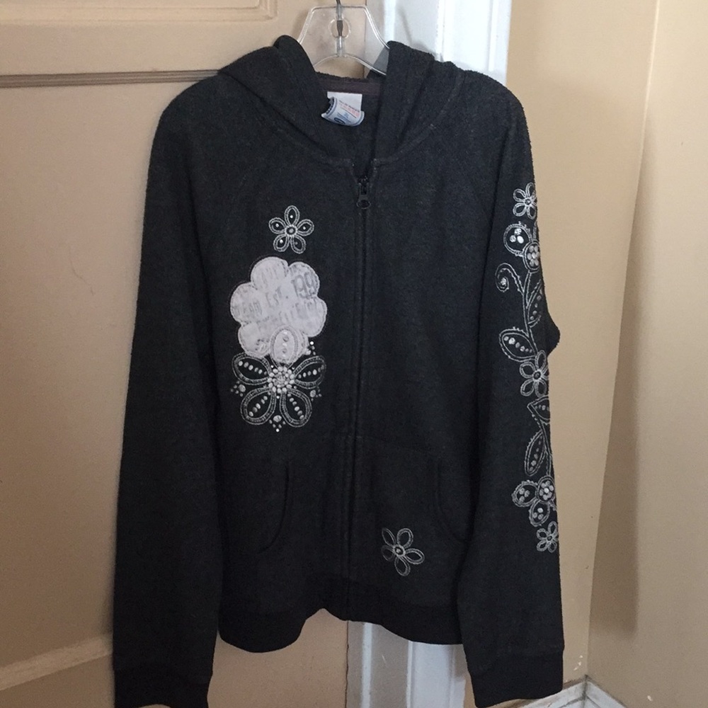 Old Navy Hoodie, size XL, color Charcoal